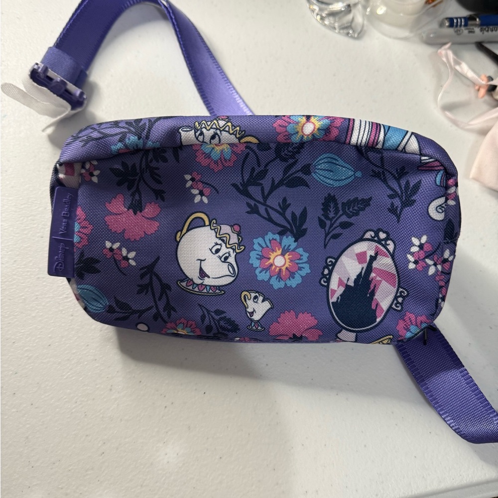 Vera Bradley Purple and Pink Kids Mini Bag